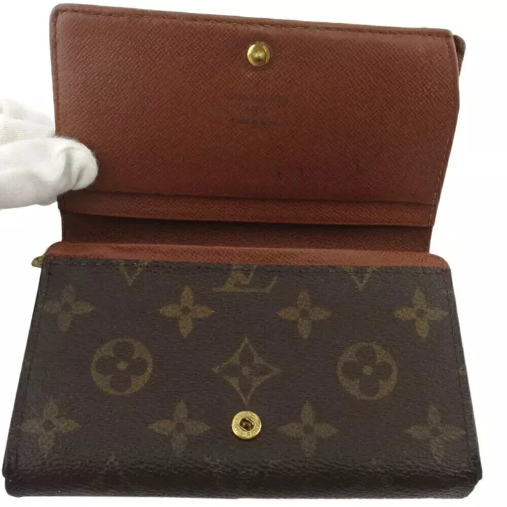 LOUIS VUITTON L -shaped zipper wallet in two -fold USED T19015 - Picture 10 of 11